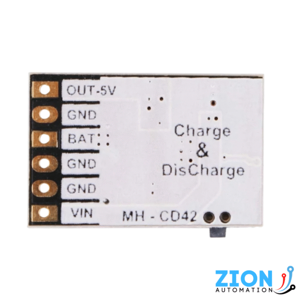 Módulo de Energia CD42 - 3 em 1 USBC para bateria 18650