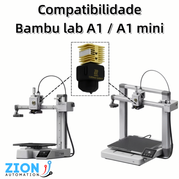 Bico Hotend atualizado para Bambu A1/A1 mini