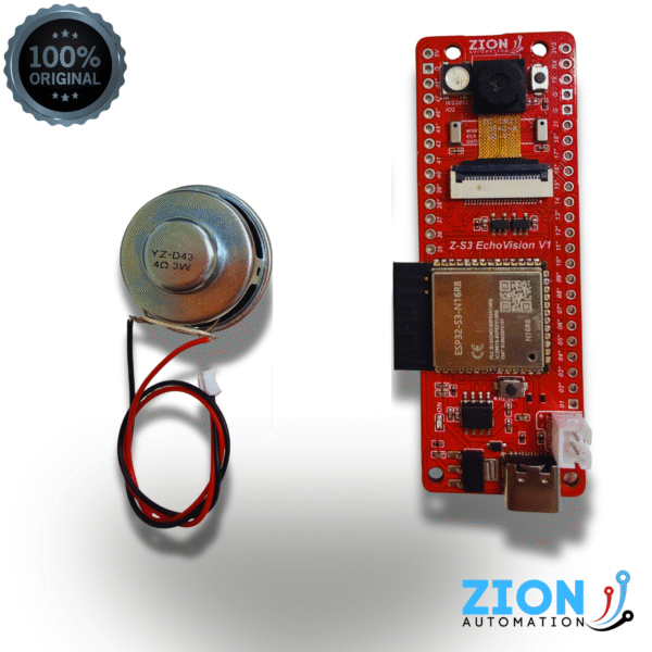 Placa de desenvolvimento Z-S3 EchoVision Zion Automation