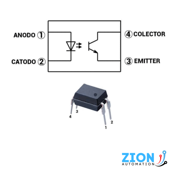 Transistor Optoacoplador PC817