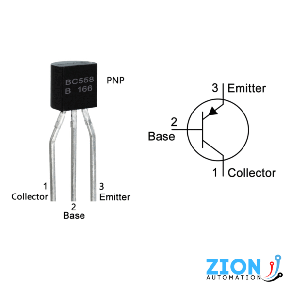 Transistor PNP BC558