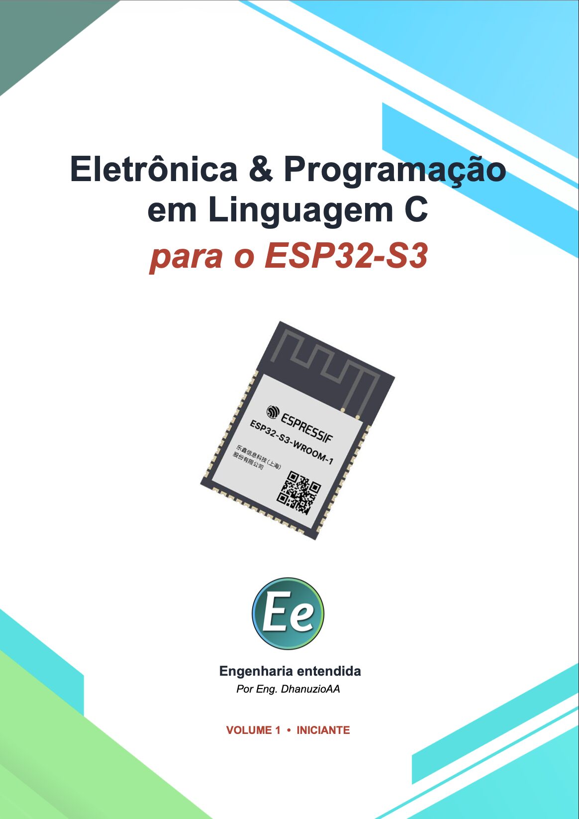 Capa do livro Eletrônica e Programação em Linguagem C para o ESP32-S3