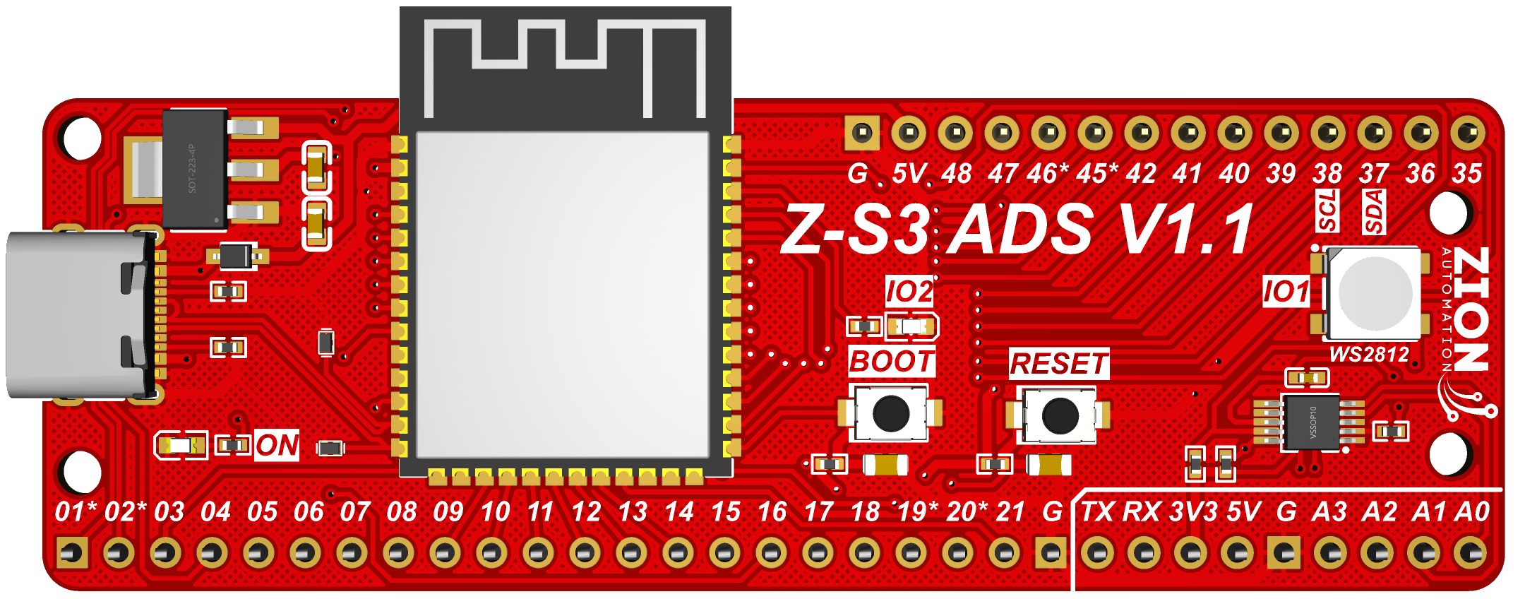 Z-S3 ADS V1 vista de cima
