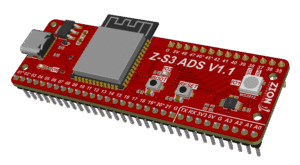Placa de desenvolvimento Z-S3 ADS V1.1 Zion Automation